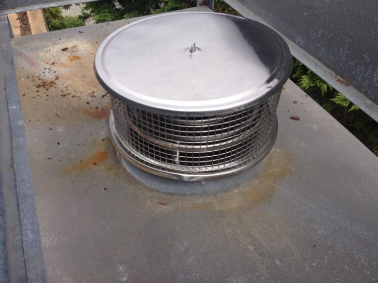 Stainless steel Guardian Chimney Cap